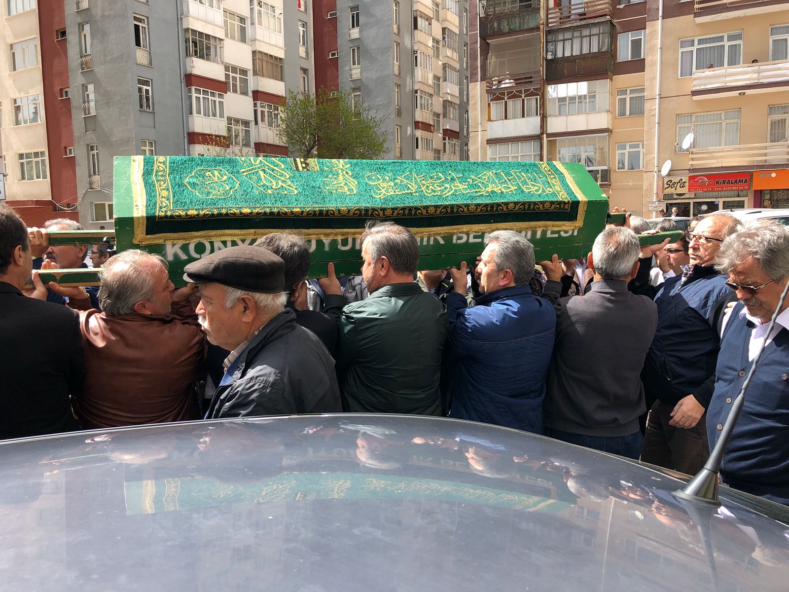 İlhami Coşkun’u son yolculuğuna uğurladık