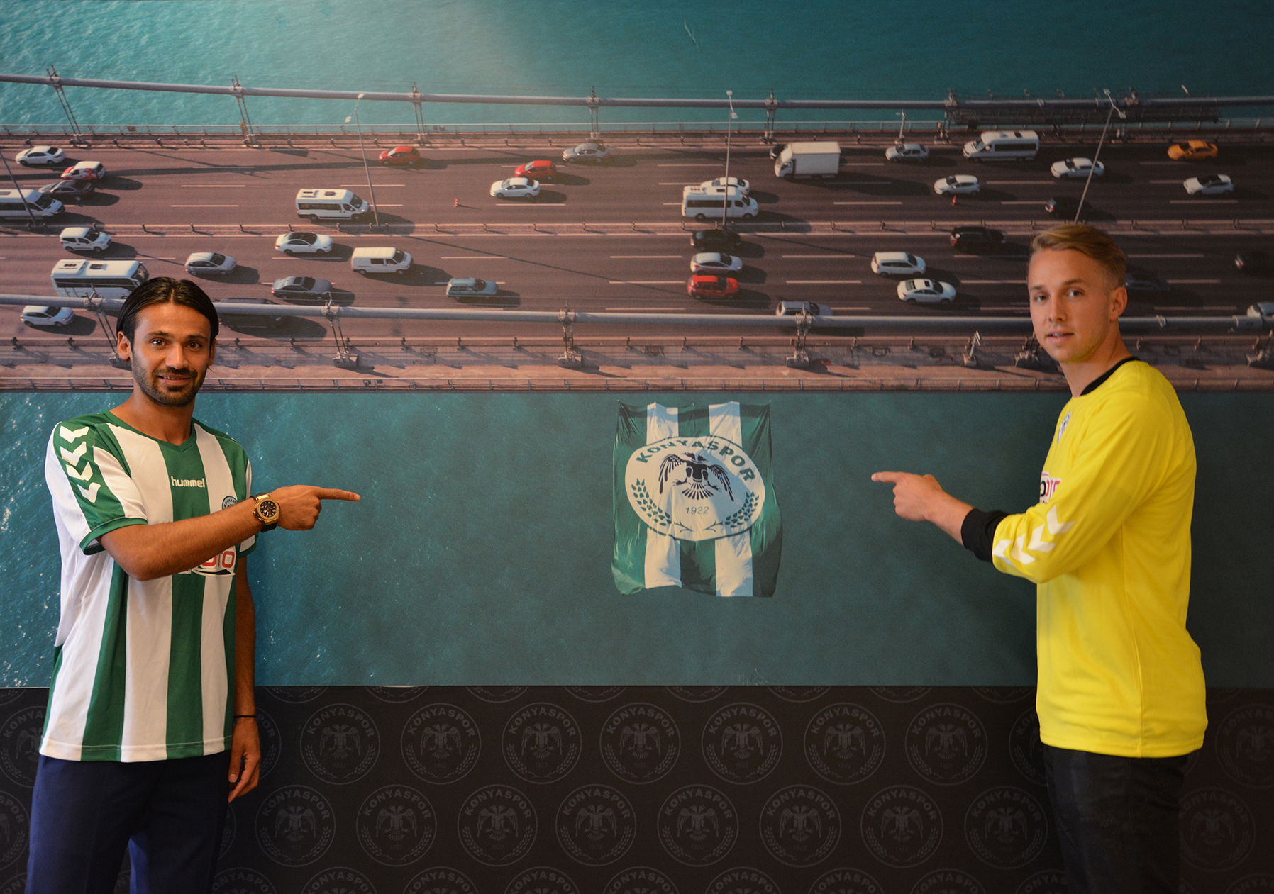 Patrik Carlgren ve Savaş Polat Atiker Konyaspor’umuzda…