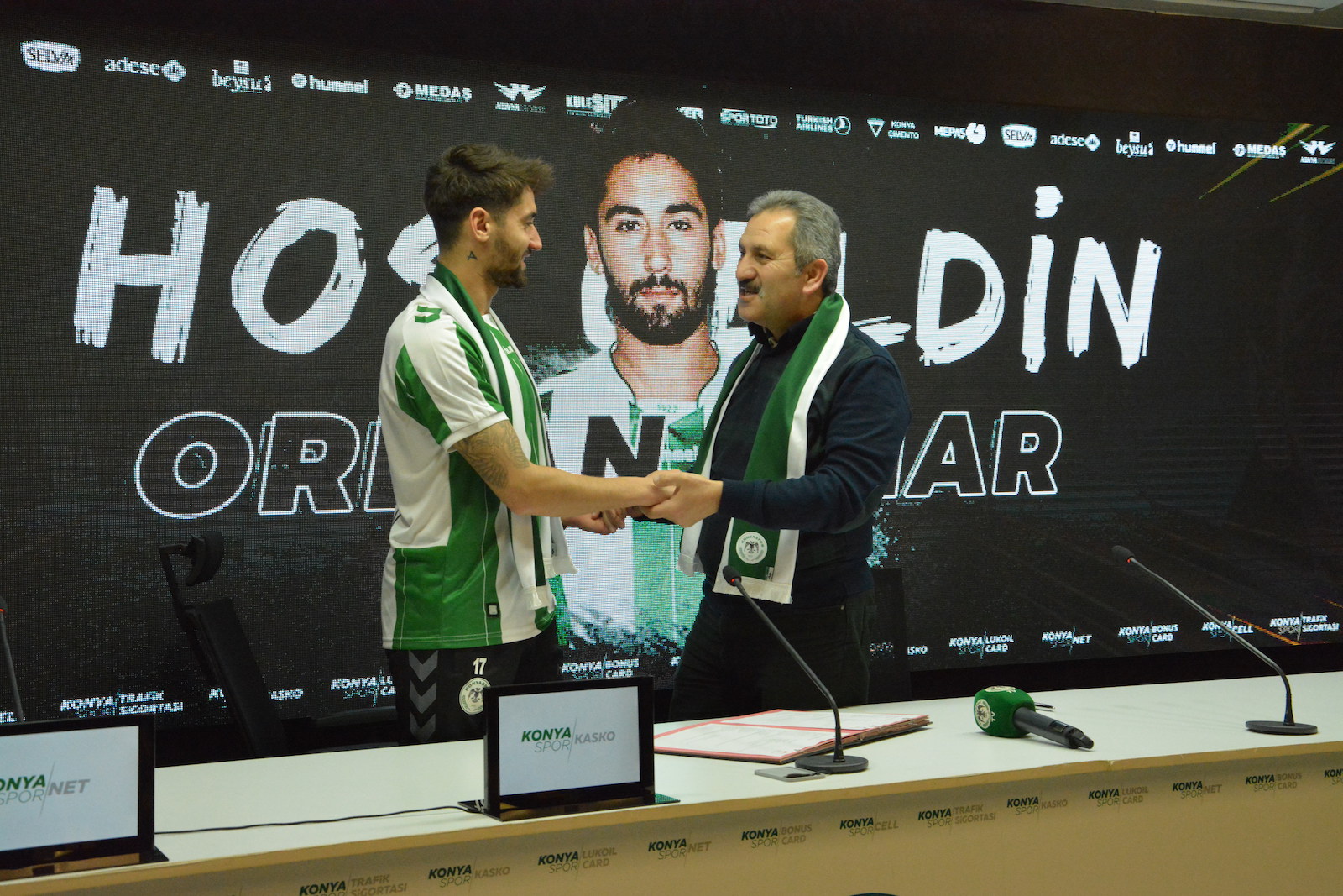 Orkan Çınar Atiker Konyaspor’umuzda