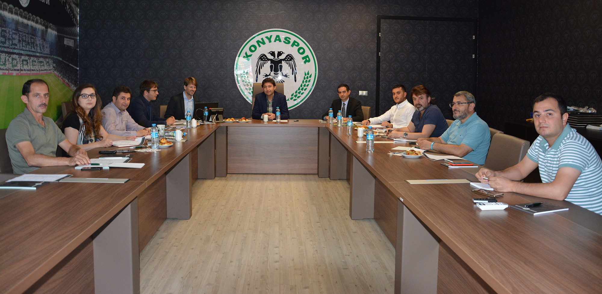 UEFA Avrupa Ligi bilgilendirme toplantısı kulübümüzde gerçekleştirildi