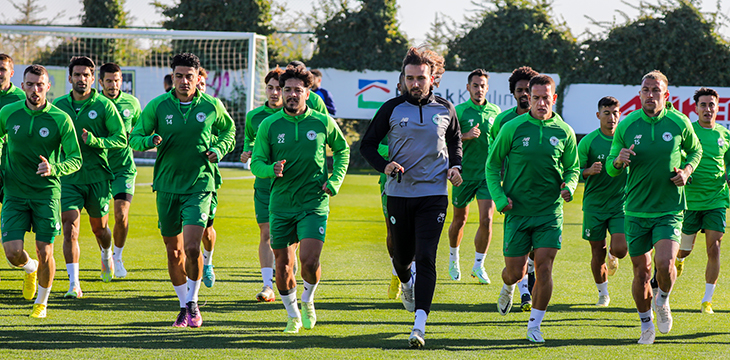 Trabzonspor maçı hazırlıklarına başladık