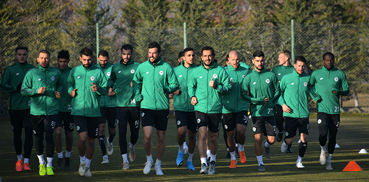 İttifak Holding Konyaspor’umuz Trabzonspor maçı hazırlıklarına başladı