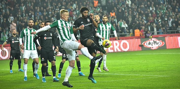 İttifak Holding Konyaspor’umuz Beşiktaş’a 1-0’lık skorla mağlup oldu