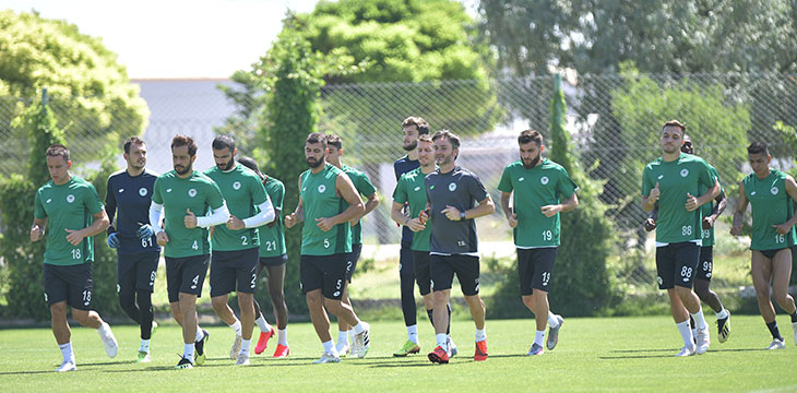 İttifak Holding Konyaspor’umuz Gaziantep FK maçı hazırlıklarına başladı