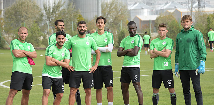 Atiker Konyaspor’umuz hazırlıklarını yapılan antrenmanla sürdürdü