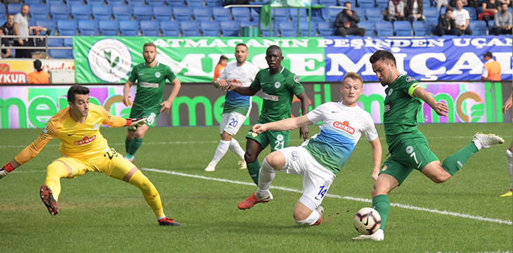 Takımımız Rize deplasmanından 1-1’lik sonuçla ve 1 puanla dönüyor