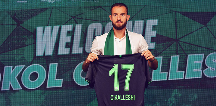 Konyaspor'dan forvet transferi! Sokol Cikalleshi imzayı attı