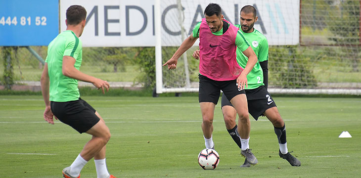 Atiker Konyaspor’umuzda Trabzonspor maçı hazırlıklarına devam edildi