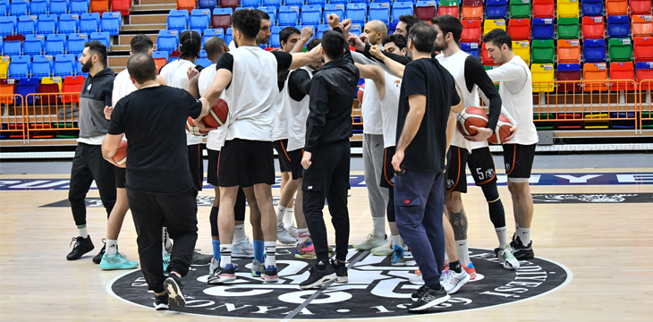 Anadolu Efes maçı hazırlıklarına devam ediyoruz