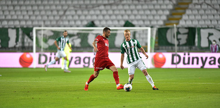 İttifak Holding Konyaspor’umuz DG Sivasspor karşısında galibiyeti kaçırdı
