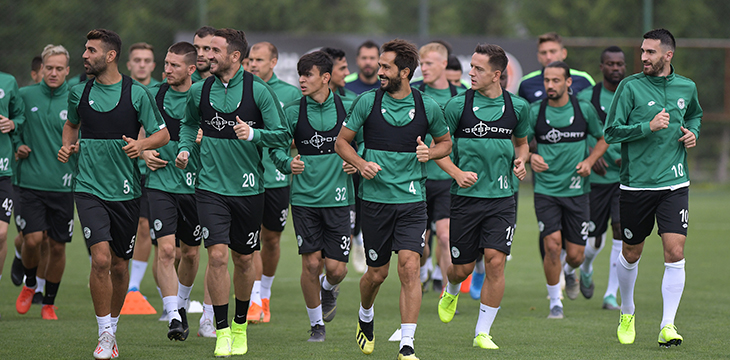 Konyaspor’umuzda Galatasaray maçı hazırlıkları devam etti