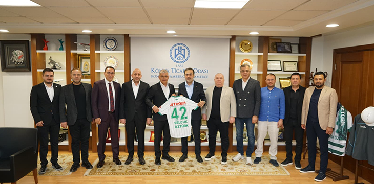 Konya Ticaret Odası Başkanımızı ziyaret ettik