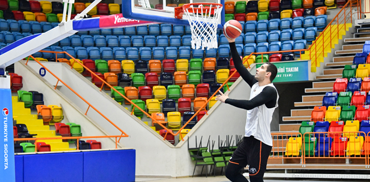 Gaziantep Basketbol maçı hazırlıklarına başladık