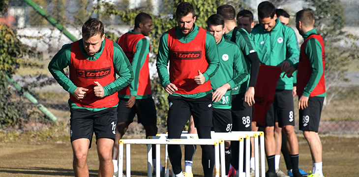 İttifak Holding Konyaspor’umuz Y. Denizlispor maçı hazırlıklarına başladı