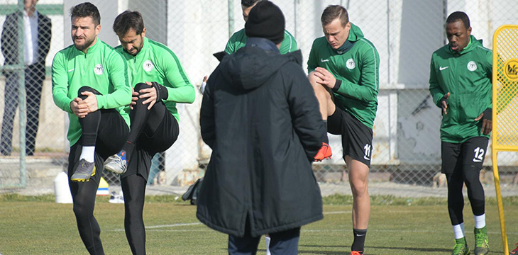 Atiker Konyaspor’umuzda Bursaspor maçı için geri sayım başladı