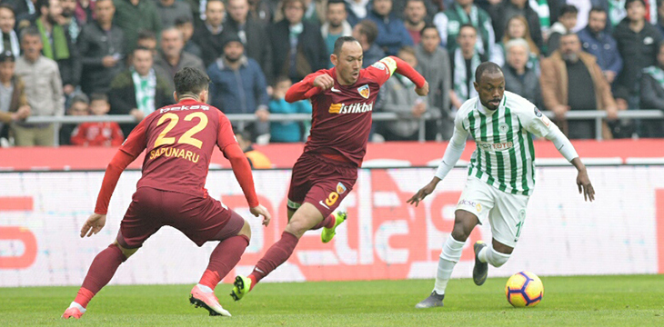 Takımımız 23.haftada karşılaştığı İ.M.Kayserispor’a 1-0 kaybetti