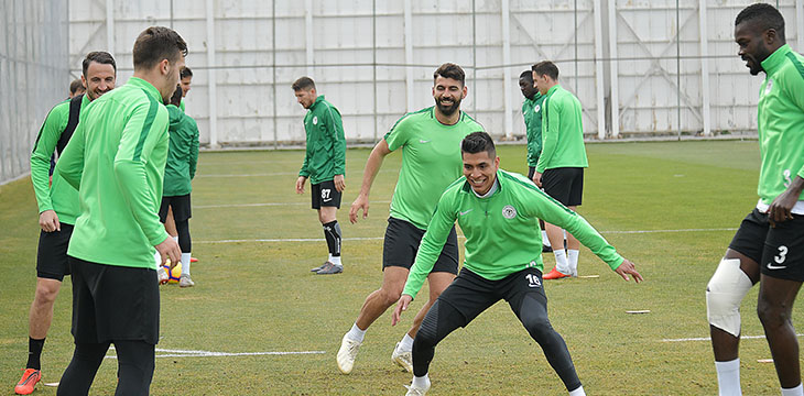 Atiker Konyaspor’umuzda Beşiktaş maçı hazırlıkları devam ediyor