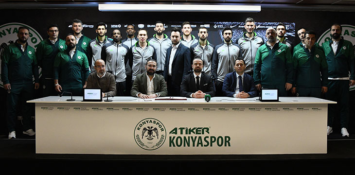 Konyaspor Basketbol Takımımızda resmi imzalar törenle atıldı
