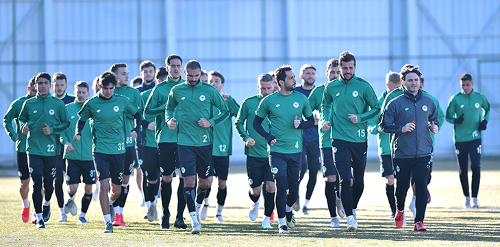 İttifak Holding Konyaspor’umuz Y. Malatyaspor maçı hazırlıklarına başladı