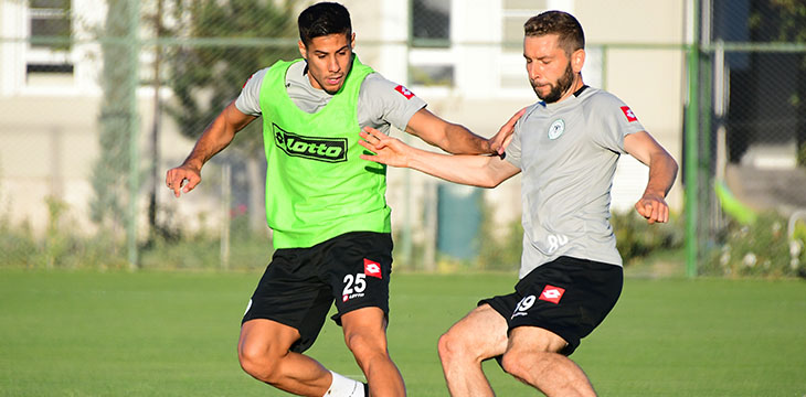 İttifak Holding Konyaspor’umuz günü taktik çalışma ile tamamladı