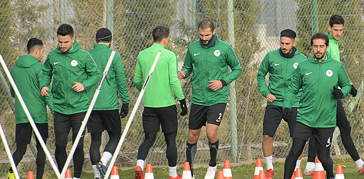 Akhisarspor maçı hazırlıklarımız yapılan antrenmanla devam etti