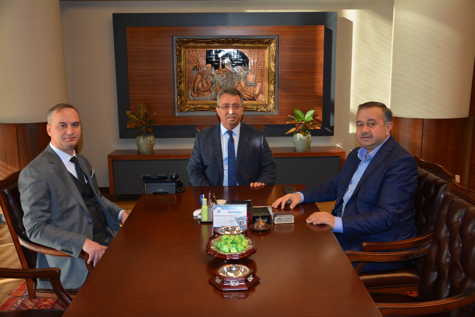 Karatay Belediye Başkanı Mehmet Hançerli’yi Ziyaret Ettik