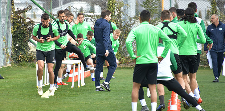 Atiker Konyaspor’umuz Ç.Rizespor maçı hazırlıklarına devam etti