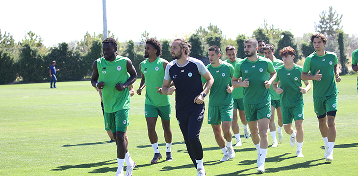 Galatasaray maçı hazırlıklarına ara vermeden başladık