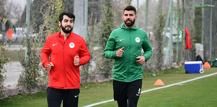 Atiker Konyaspor’umuz günü tek antrenmanla değerlendirdi