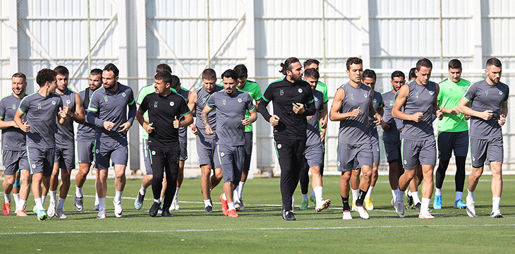 Galatasaray maçı hazırlıklarına devam ediyoruz