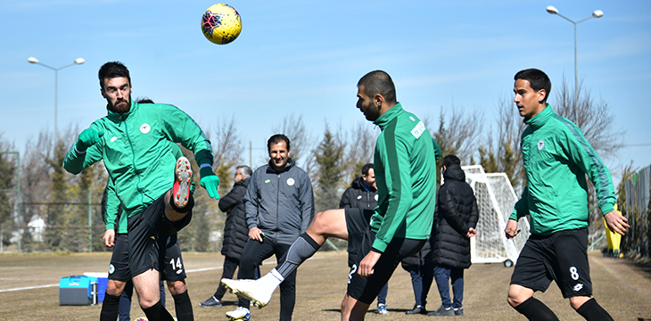 İttifak Holding Konyaspor’umuz Kasımpaşa maçı hazırlıklarını sürdürdü