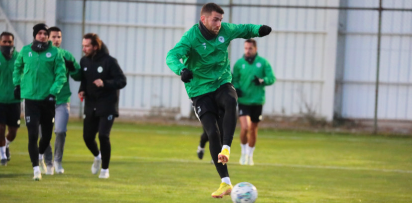 Konyaspor’umuz pas ve dayanıklılık çalıştı