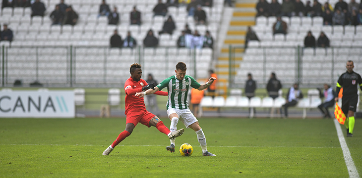 İttifak Holding Konyaspor’umuz Gaziantep FK ile 0-0 berabere kaldı