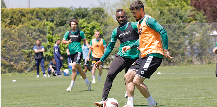 Samsunspor maçı hazırlıklarına başladık