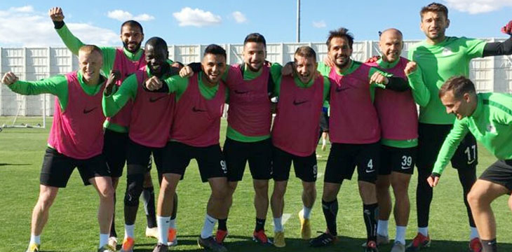 Atiker Konyaspor’umuz günü tek antrenmanla değerlendirdi