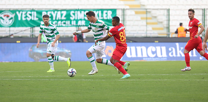 İttifak Holding Konyaspor’umuz Y.Kayserispor’u 2-0 mağlup etti