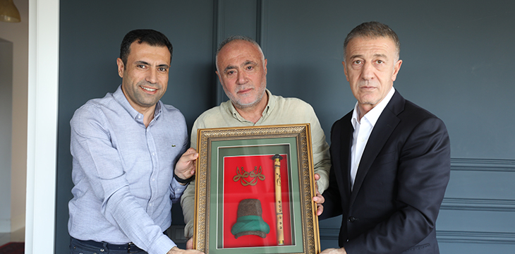 Başkanımız Fatih Özgökçen ve Trabzonspor Kulübü Başkanı Ahmet Ağaoğlu Ahmet Çalık’ın ailesini ziyaret etti