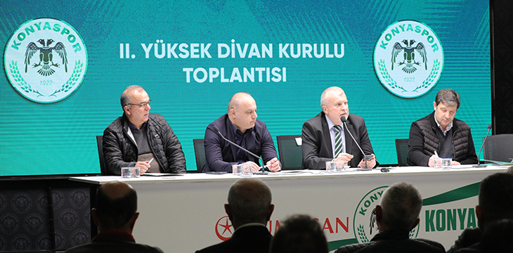 Konyaspor Yüksek Divan Kurulu Toplantısı'nın ikincisi gerçekleşti
