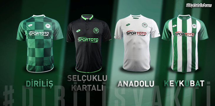 Yeni sezon formalarımızı Diriliş Konyaspor temasıyla tanıttık