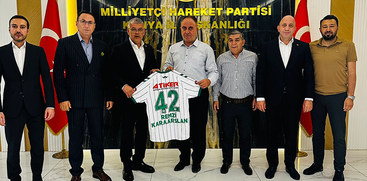 Milliyetçi Hareket Partisi Konya İl Başkanı Sayın Remzi Karaarslan'ı ziyaret ettik