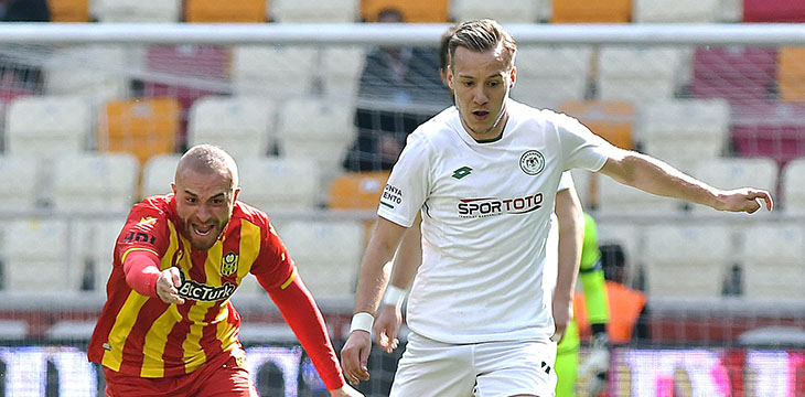 Takımımız Malatya deplasmanından 1-1’lik beraberlikle dönüyor