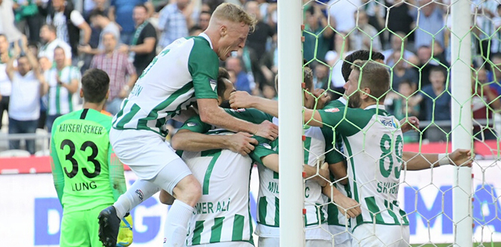 İttifak Holding Konyaspor’umuz İ.M. Kayserispor’u 2-1 mağlup etti