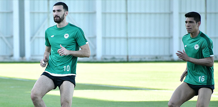 İttifak Holding Konyaspor’umuz günü tek antrenmanla değerlendirdi