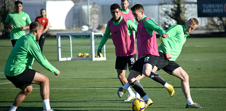 Atiker Konyaspor’umuzda Medipol Başakşehir maçı hazırlıkları yeniden başladı