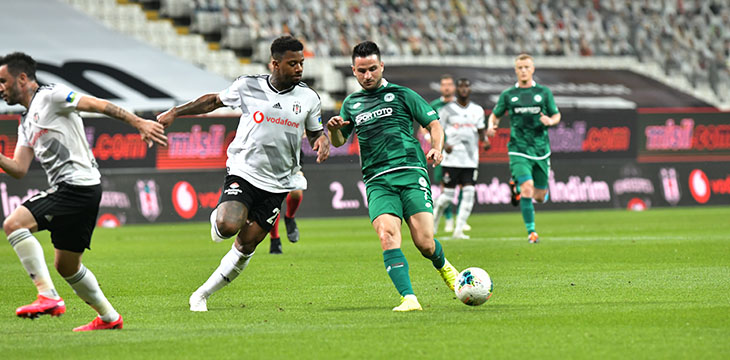 İttifak Holding Konyaspor’umuz deplasmanda Beşiktaş’a 3-0 yenildi