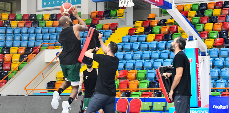 Anadolu Efes maçı hazırlıklarına devam ediyoruz