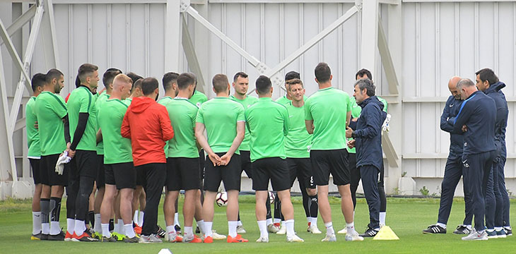Atiker Konyaspor’umuz 2018-2019 Sezonu’nun son çalışmasını yaptı
