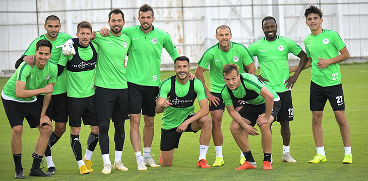 Atiker Konyaspor’umuz günü tek antrenmanla değerlendirdi