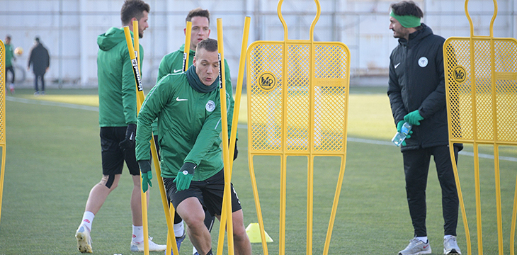 Atiker Konyaspor’umuz Kasımpaşa maçı hazırlıklarına devam etti