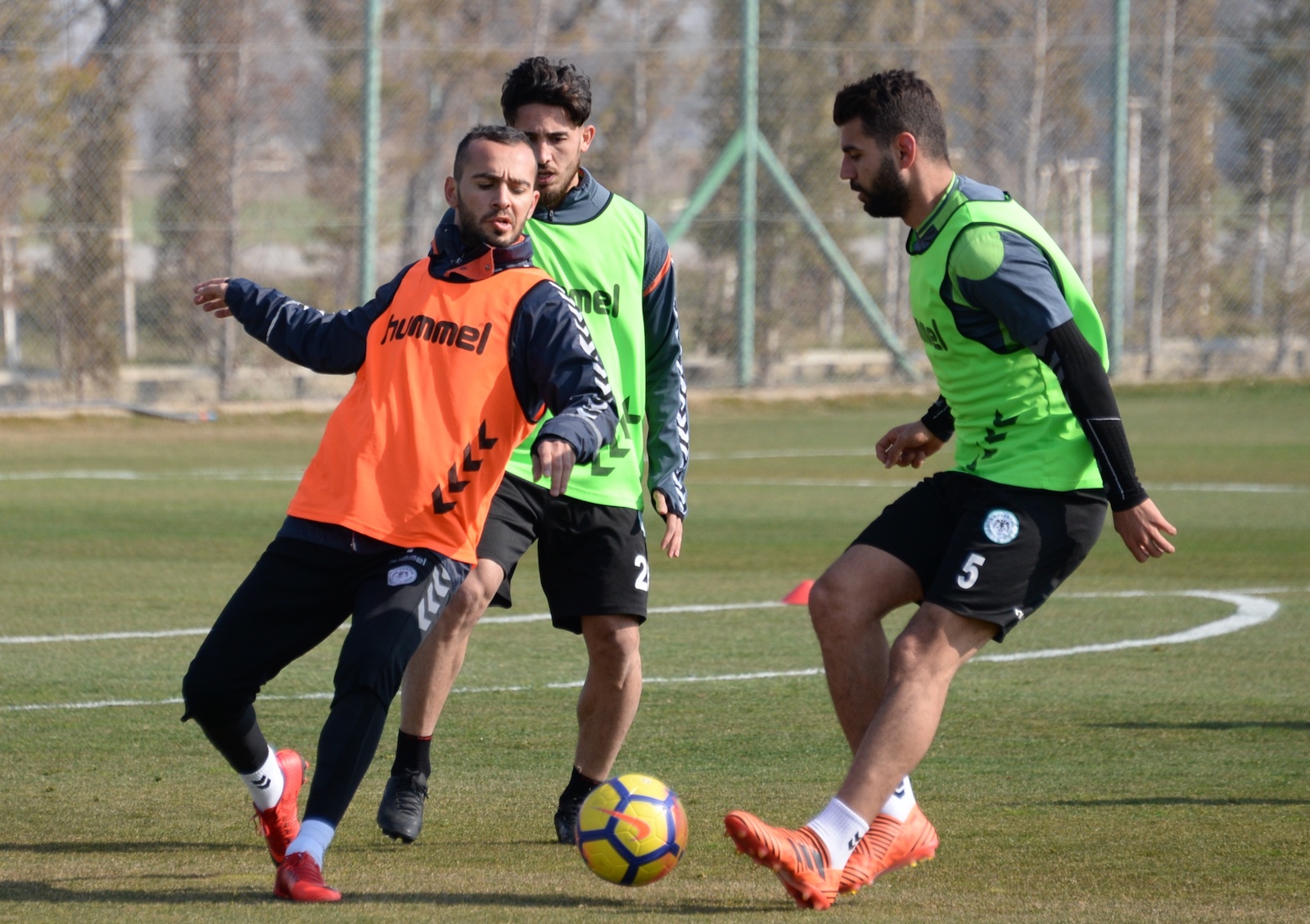 Takımımız T.M. Akhisarspor maçının hazırlıklarına ara vermeden başladı